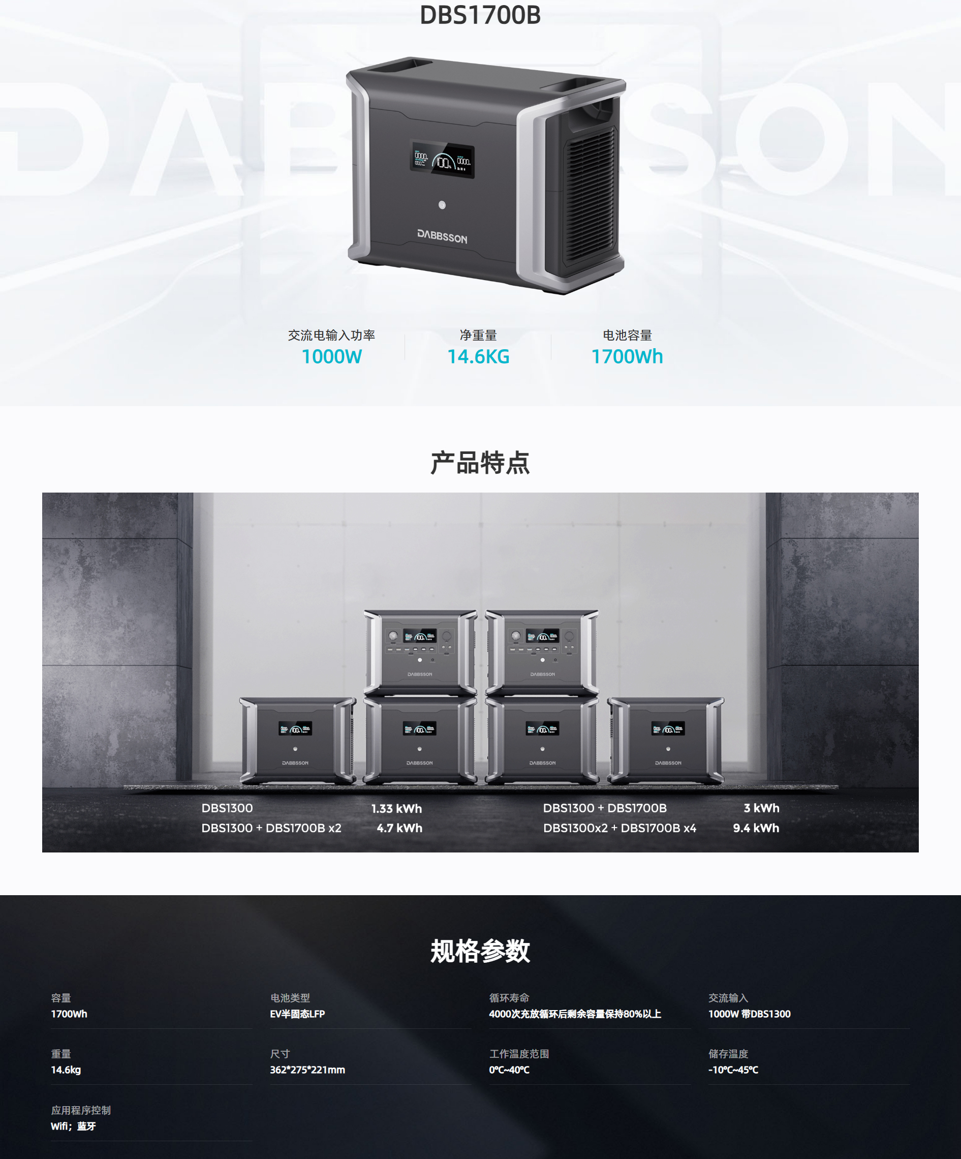 DBS1700B 参考产品图 1